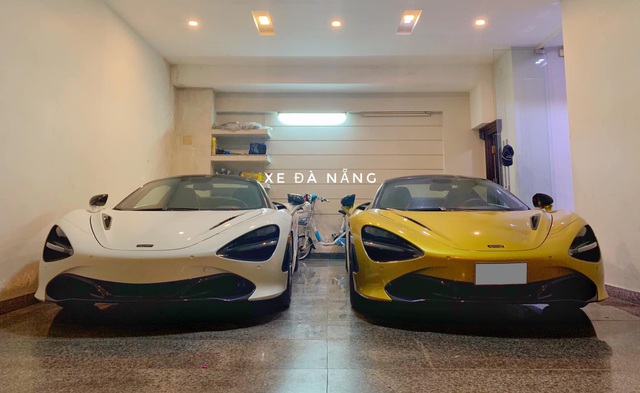 McLaren 720S Spider dau tien Viet Nam cap ben Da Nang nam chung garage voi mot chiec dac biet khong kem