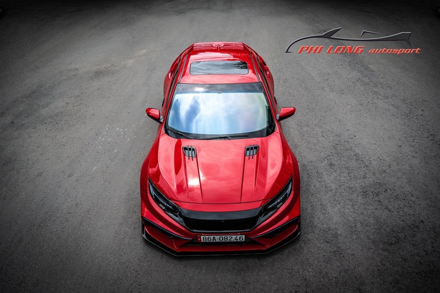 Dân chơi Phan Thiết chi trăm triệu đồng để độ Honda Civic thân rộng cực độc - Ảnh 9. Dân chơi Phan Thiết chi trăm triệu đồng để độ Honda Civic thân rộng cực độc - Ảnh 9.