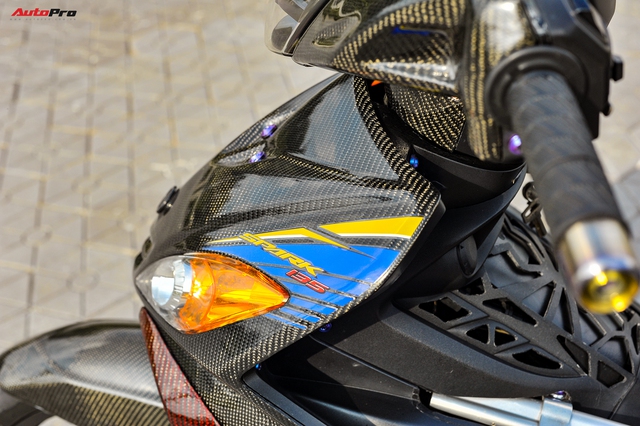 Yamaha Exciter độ hơn 170 triệu đồng của biker Việt: Có vật liệu tương tự siêu xe McLaren 720S Novitec N-Largo - Ảnh 13.