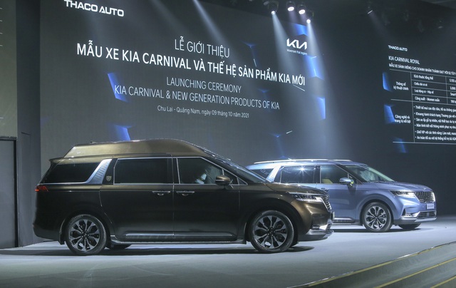 Ra mắt Kia Carnival 2022 tại Việt Nam: Giá từ 1,199 tỷ đồng, được THACO xếp vào SUV đô thị, nhiều công nghệ mới giống Sorento - Ảnh 1.