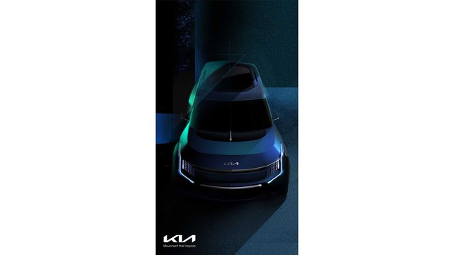 Kia EV9 Concept ra mắt tại triển lãm Los Angeles Auto Show, chung sàn diễn với VinFast VF e35 và VF e36 - Ảnh 3.