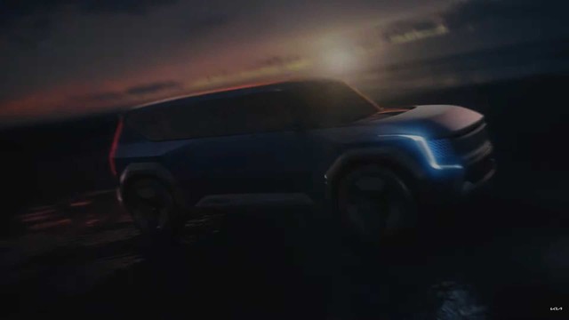 Kia EV9 Concept ra mắt tại triển lãm Los Angeles Auto Show, chung sàn diễn với VinFast VF e35 và VF e36 - Ảnh 8.