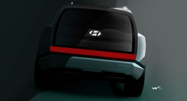 Hyundai SEVEN Concept ra mắt chung sự kiện với bộ đôi VinFast VF: Cửa mở như Rolls-Royce, nội thất tùy biến theo ý thích - Ảnh 4.