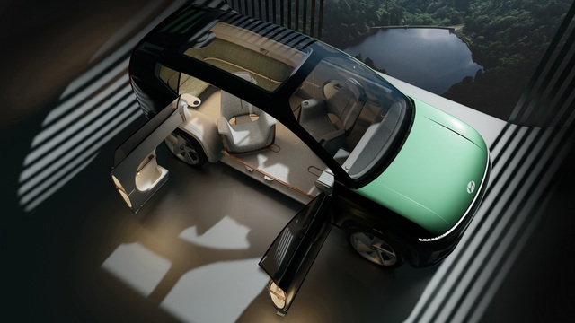 Hyundai SEVEN Concept ra mắt chung sự kiện với bộ đôi VinFast VF: Cửa mở như Rolls-Royce, nội thất tùy biến theo ý thích - Ảnh 5.