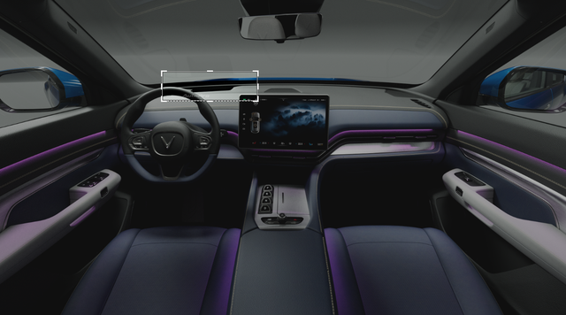 Bóc tách nội thất VinFast VF e36: Hoàn thiện tinh xảo, nhiều điểm giống Tesla, Porsche - Ảnh 2.