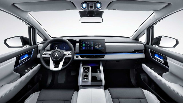 Ra mắt Mitsubishi Airtrek - SUV to ngang Outlander, nội thất như xe tương lai, sạc một lần đi 520 km - Ảnh 6.