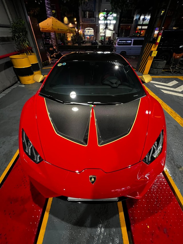 Lamborghini Huracan LP610-4 của vợ chồng ca sĩ Đoàn Di Băng lộ thêm ảnh nâng cấp, thiết kế giống bản STO - Ảnh 1.