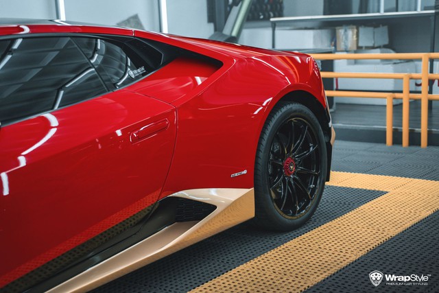 Lamborghini Huracan LP610-4 thuộc sở hữu của vợ chồng ca sĩ Đoàn Di Băng tiếp tục được nâng cấp giống bản hiệu suất cao - Ảnh 4.