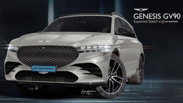 Genesis GV90 sẽ ra mắt vào 2023 để trở thành đối trọng với Mercedes-Benz EQS SUV - Ảnh 2.