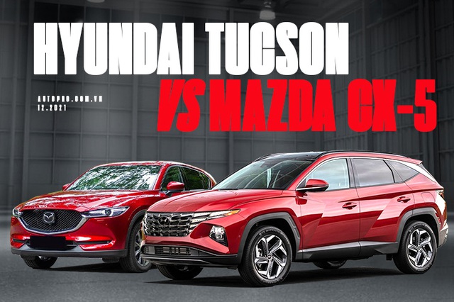 SUV hạng C hơn 1 tỷ đồng, Hyundai Tucson 2022 có gì để đấu Mazda CX-5?