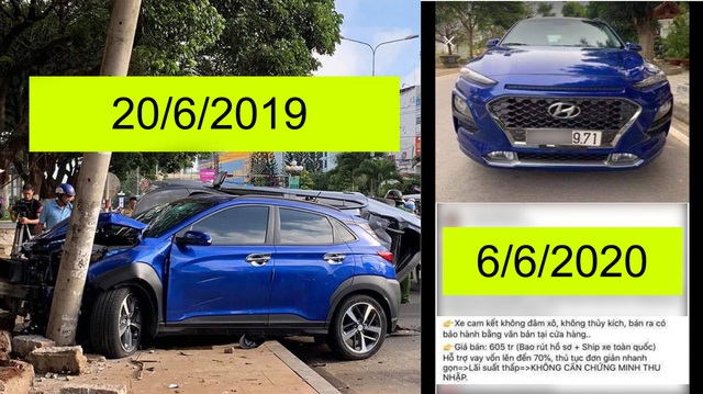 Bán Hyundai Kona cam kết 'không đâm đụng', chủ showroom ‘muối mặt’ khi bị CĐM ‘vạch trần’ sự thật