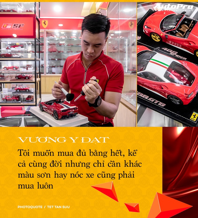 Gặp người sở hữu ‘Ferrari’ nhiều nhất Việt Nam: ‘Đã chi 2 tỷ nhưng chưa dừng lại, phải mua hết dù trùng mẫu’ - Ảnh 13.