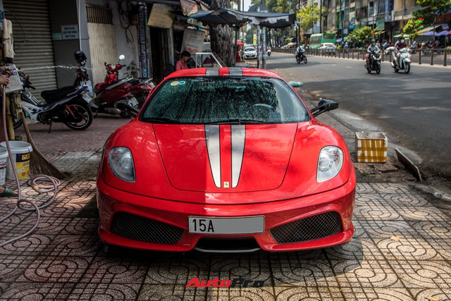 Ferrari F430 Scuderia từng của doanh nhân Hải Phòng lộ diện sau hơn 3 tháng nằm showroom - Ảnh 1.