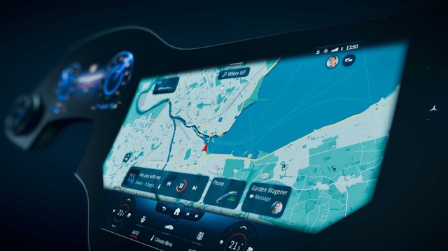 Giải mã Hyperscreen - màn hình lớn nhất trên ô tô sẽ trang bị trên 'Mercedes-Benz S-Class của xe điện'