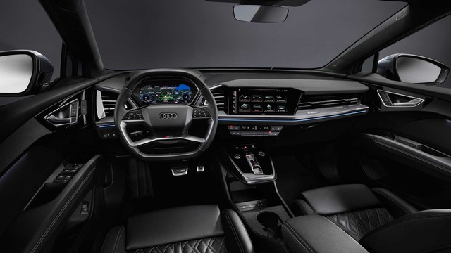 Ra mắt Audi Q4 E-Tron: Giá quy đổi dưới 1 tỷ cho người giàu mới nổi chơi SUV điện - Ảnh 4.