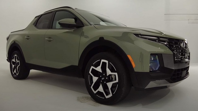 Săm soi Hyundai Santa Cruz 2021 ngoài đời thực - Bán tải thời trang kiểu mới
