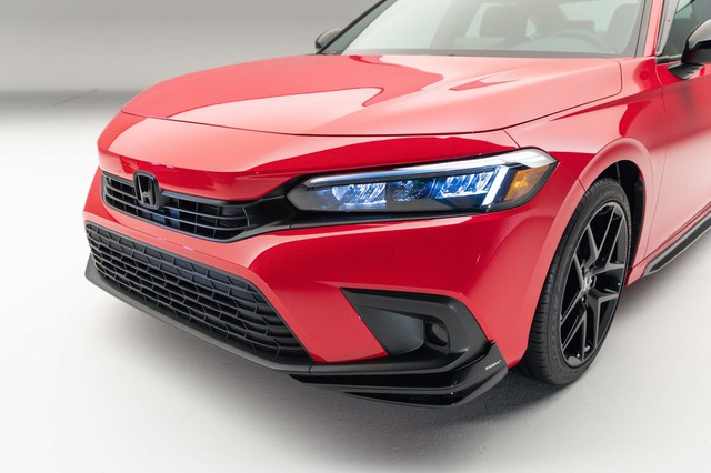 Chi tiết Honda Civic 2022 ngoài đời thực: Sang chảnh hơn, giảm chất thể thao, thêm nhiều trang bị bắt kịp thời đại, phả hơi nóng lên Mazda3 - Ảnh 5. Chi tiết Honda Civic 2022 ngoài đời thực: Sang chảnh hơn, giảm chất thể thao, thêm nhiều trang bị bắt kịp thời đại, phả hơi nóng lên Mazda3 - Ảnh 5.