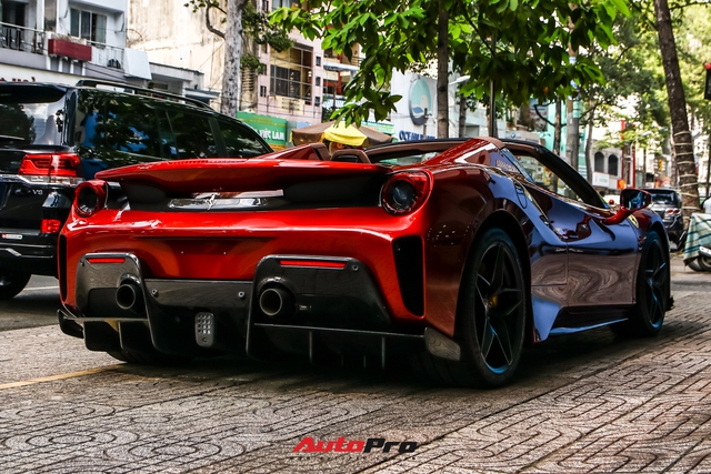 Cận cảnh Ferrari 488 Pista Spider thứ hai về Việt Nam: Nhiều chi tiết carbon gây ấn tượng về mặt thị giác - Ảnh 4.