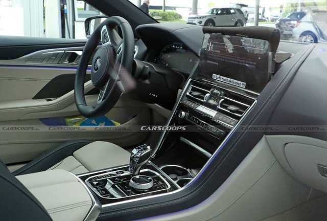 Trùm cuối BMW 8-Series Convertible facelift lộ diện rõ nét hơn với nội thất học hỏi từ đàn em 5-Series - Ảnh 3.