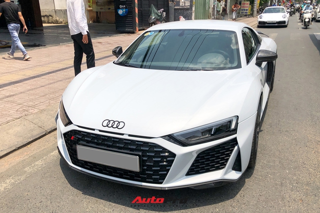 Audi R8 V10 Performance 2021 đầu tiên về Việt Nam lộ diện trên phố với một chi tiết khẳng định đã có chủ - Ảnh 6.