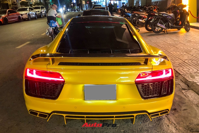 Đổi chủ, Audi R8 V10 Plus cũ của doanh nhân Nguyễn Quốc Cường tái xuất với diện mạo mới - Ảnh 5. Đổi chủ, Audi R8 V10 Plus cũ của doanh nhân Nguyễn Quốc Cường tái xuất với diện mạo mới - Ảnh 5.