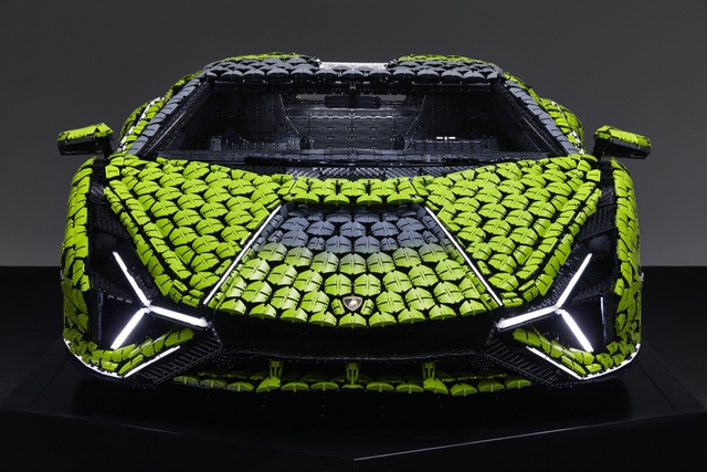 Lego hợp tác cùng Lamborghini ra mắt mô hình của siêu phẩm Sián FKP37 tỉ lệ thật - Ảnh 2.