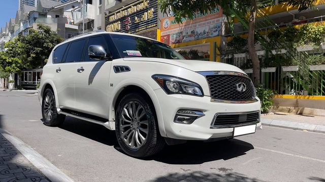 Sau 6 năm, khủng long Nhật Bản Infiniti QX80 vẫn giữ giá đắt ngang Volvo XC90 đập hộp - Ảnh 1.