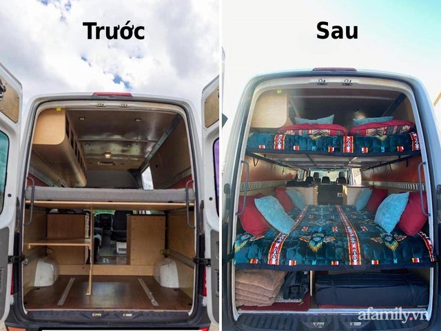 Cặp vợ chồng mê xê dịch hô biến chiếc xe tải thành không gian sống di động cho 5 người du lịch quanh châu Âu - Ảnh 5.