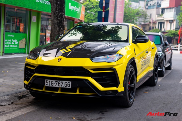 Lamborghini Urus từng thuộc sở hữu của Minh nhựa xuất hiện tại Hà Nội với điểm mới - Ảnh 1.