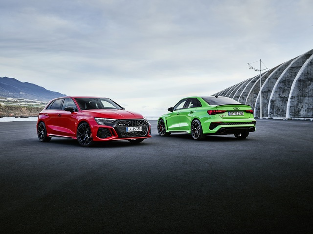Ra mắt Audi RS3 thế hệ mới: Yếu hơn nhưng nhanh hơn Mercedes-AMG A45 S - Ảnh 1.