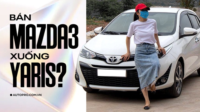 Bán Mazda3 ‘xuống đời’ Toyota Yaris, người dùng đánh giá: ‘Lành, rộng hơn nhưng không đẹp sang bằng’