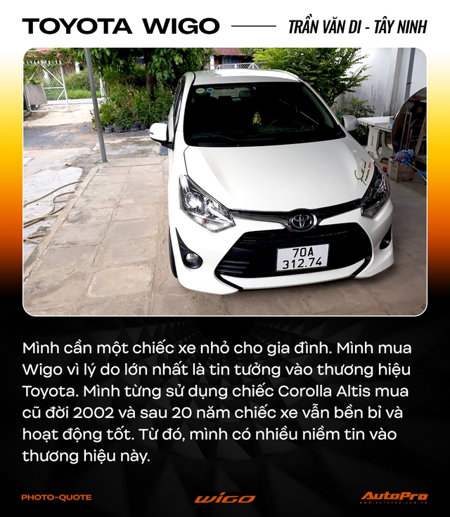 Chủ xe Toyota Wigo khẳng định: ‘Không cần xe đẹp, nhiều option, chỉ cần bền’ - Ảnh 1.