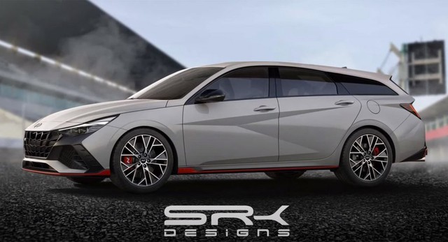 Ảnh dựng cho thấy Hyundai Elantra 2021 luôn đẹp trong mọi hoàn cảnh - Ảnh 1.