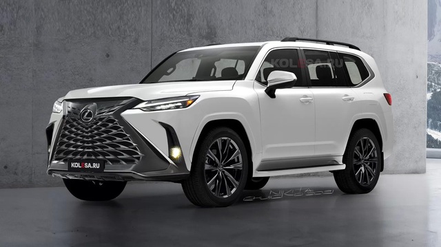 Lexus LX 600 thế hệ mới lộ diện trên đường thử với chi tiết ngoại thất giống Land Cruiser