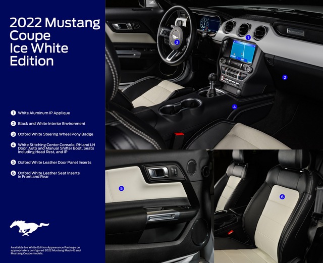 Black Edition xưa rồi, Ford mới đây đã ra mắt White Edition cho cả 2 phiên bản Mustang - Ảnh 3.