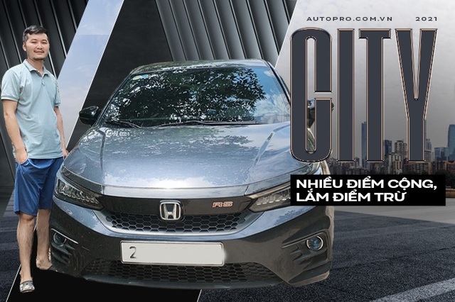 Honda City 2021 bản cao cấp nhất RS tại Việt Nam có gì nổi trội