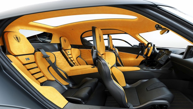 Koenigsegg lý giải thiết kế ghế cơ bắp độc đáo trên Gemera - Ảnh 4. Koenigsegg lý giải thiết kế ghế cơ bắp độc đáo trên Gemera - Ảnh 4.