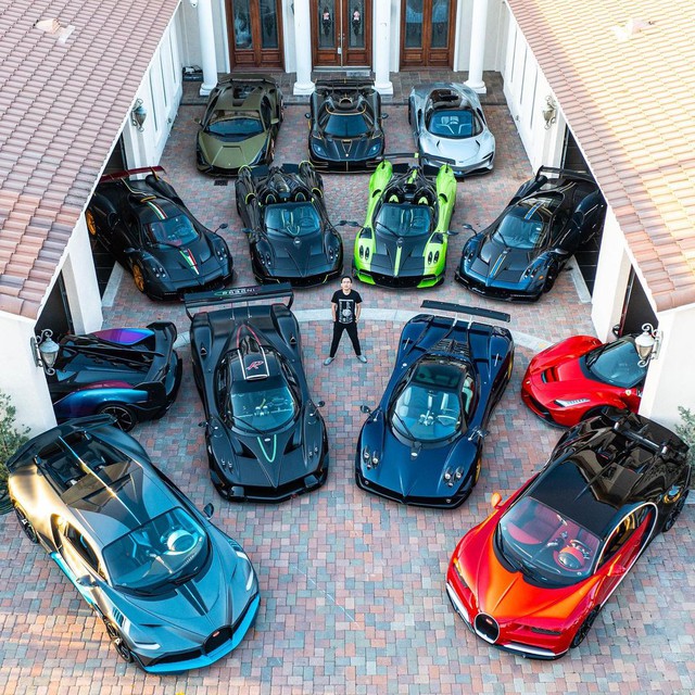 Đại gia cuồng Pagani: Tậu 7 chiếc, nhìn bộ sưu tập có thêm Bugatti, Lamborghini, Ferrari mà vừa mê vừa hoảng - Ảnh 6.