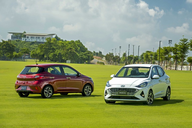 Hyundai Grand i10 has the highest discount of 50 million VND at dealers: Starting price of 330 million VND, an offer for customers considering an A class car - Photo 2.