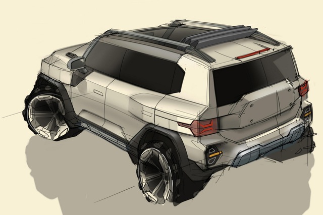 Hãng xe Hàn từng bán ở Việt Nam sắp tung SUV nặng ký có thiết kế kiểu Land Rover Defender - Ảnh 3.