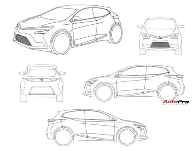 VinFast đăng ký thêm nhiều ý tưởng xe mới: Thiết kế bởi người Ý, có đàn em của Lux SA2.0 và VF e34 - Ảnh 3.