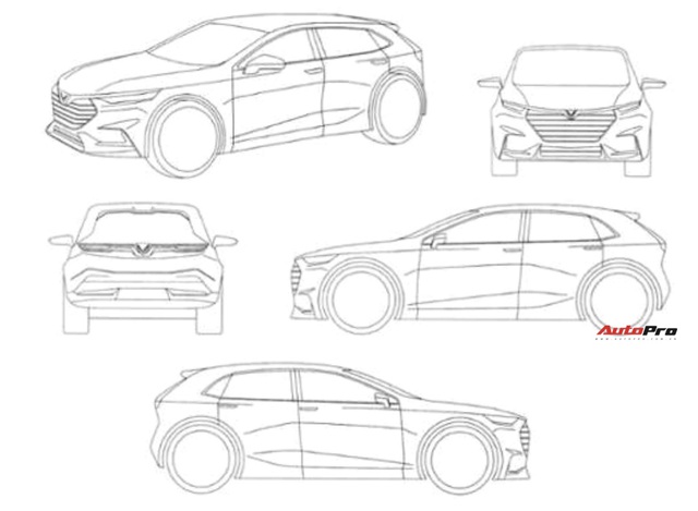 VinFast đăng ký thêm nhiều ý tưởng xe mới: Thiết kế bởi người Ý, có đàn em của Lux SA2.0 và VF e34 - Ảnh 1.