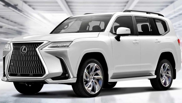 Xem trước thiết kế Lexus LX thế hệ mới: Đầu góc cạnh hơn, đuôi gần giống Toyota Land Cruiser - Ảnh 1.