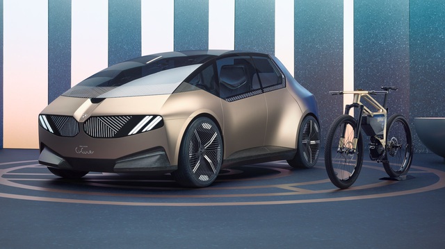BMW i Vision Circular - Xe 4 chỗ to hơn Kia Morning, tái chế được, bên trong gây bất ngờ