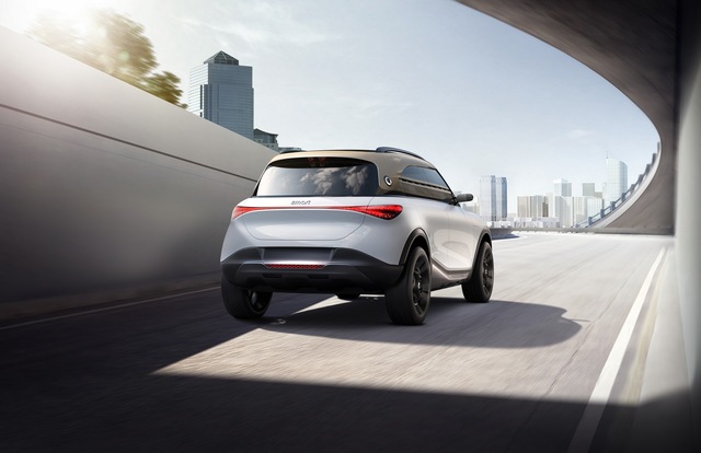 Smart Concept #1 - SUV to hơn Kia Sonet, mở cửa như Rolls-Royce, thiết kế kiểu Mercedes, khung gầm Volvo - Ảnh 2.
