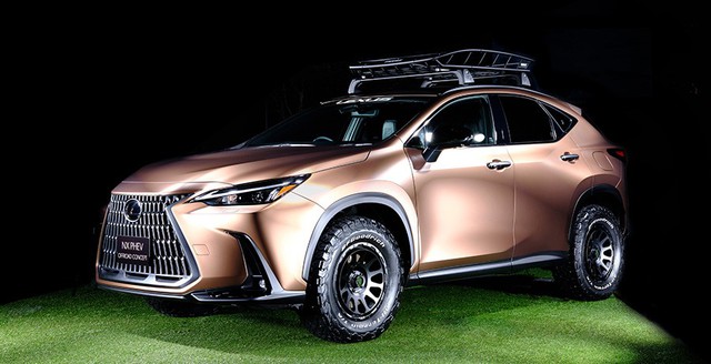 Ít ai ngờ Lexus NX sang chảnh sẽ có ngày khoác lên diện mạo bụi bặm này - Ảnh 2.