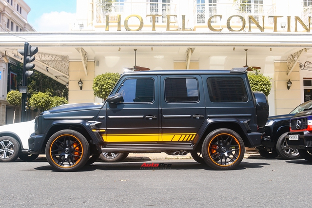 Mercedes-AMG G 63 với diện mạo độc đáo đỗ ở nhà vợ chồng Đoàn Di Băng, chiếc biển số tiết lộ nguồn gốc thực sự - Ảnh 4.