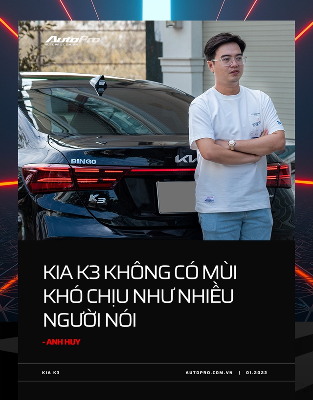 Thích Honda Civic nhưng chốt Kia K3 2022 ngay phút chót, người dùng đánh giá: Xe ngon, không có mùi nhựa khó chịu như lời đồn - Ảnh 7.