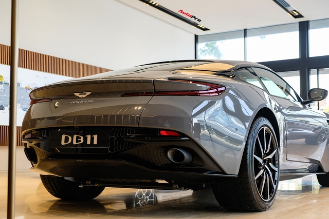 Chi tiết Aston Martin DB11 China Grey giá 17,4 tỷ đồng vừa về Việt Nam: Riêng màu sơn đã có giá hơn 1 tỷ đồng - Ảnh 14.