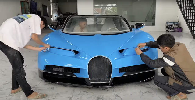 Tốn 600 triệu và 365 ngày tạo siêu phẩm Bugatti Chiron, thanh niên Quảng Ninh tính chơi lớn tiếp với Pagani Huayra như của Minh Nhựa - Ảnh 8.
